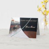 船舶 カード (黄色い花)