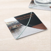 船舶 スクエアペーパーコースター (アングル)