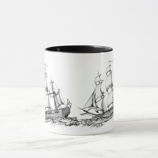 船舶 マグカップ (中央)