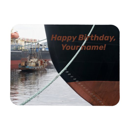 船舶 マグネット (横)