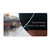 船舶 ラベル (正面)