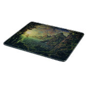 船舶:夕べ太陽(Konstantin Bogaevsky著) カッティングボード (角)