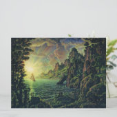 船舶：夕べ太陽（Konstantin Bogaevsky著） カード (スタンド正面)