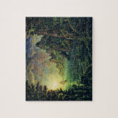 船舶：夕べ太陽（Konstantin Bogaevsky著） ジグソーパズル (縦)