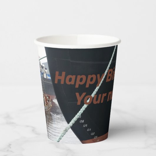 船舶 紙コップ (左)