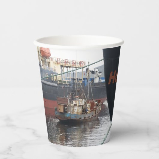 船舶 紙コップ (正面)