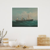 船舶 – The City of Rio de Janeiro (1260) ポスター (キッチン)