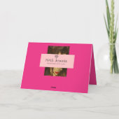 船舶Tzu誕生日カード折りグリーティングカード カード (裏面)