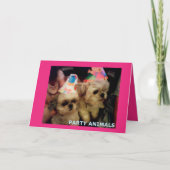 船舶Tzu誕生日カード折りグリーティングカード カード (正面)