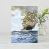 船誇りを持ったはモンタ絵画ーグ・ドーソン 招待状 (スタンド正面)