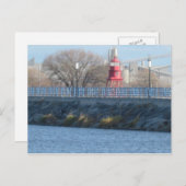 船警告の ポストカード (正面/裏面)