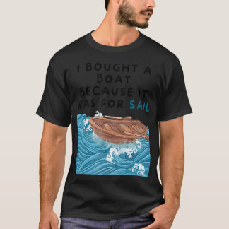 船買を漕ぐためだ Tシャツ