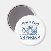 船走が難破した マグネット (正面/裏面)