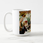 船遊びのパーティーのマグのルノアールの昼食会 コーヒーマグカップ (左)