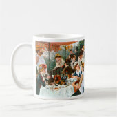 船遊びのパーティーの昼食会、ルノアール コーヒーマグカップ (左)