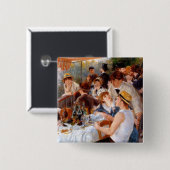 船遊びのパーティーの昼食会 缶バッジ (正面&裏面)