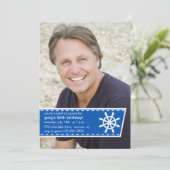 船遊びの生命写真の招待状 招待状 (スタンド正面)