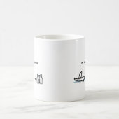 船遊びは私が必要とするすべてです コーヒーマグカップ (中央)