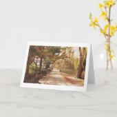 船遊び湖セントラル・パーク カード (黄色い花)