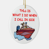 船遊び セラミックオーナメント (右)