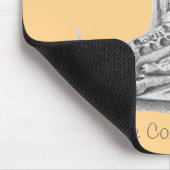 船酔いの現実主義スチルライフアート写真 マウスパッド (コーナー)