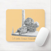 船酔いの現実主義スチルライフアート写真 マウスパッド (マウス)