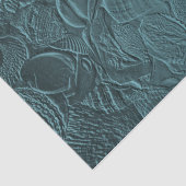 船酔いティール(緑がかった色)海ビーチ金属デクページ 薄葉紙 (詳細)