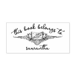 船酔い図書自身所属 セルフインキングスタンプ