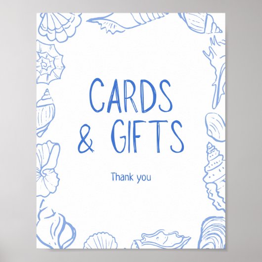 船酔い手引きカードとギフト ポスター (正面)