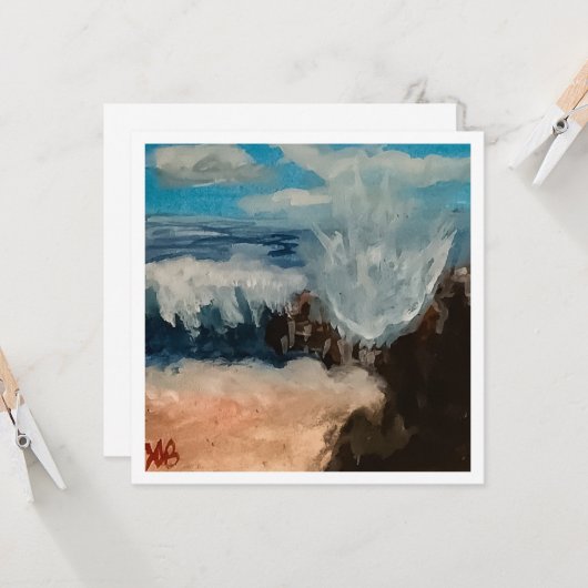 船酔い カード (正面/裏面インサイチュ)