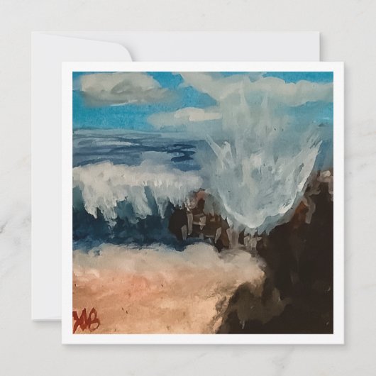 船酔い カード (正面)