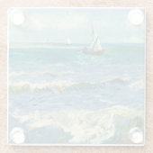 船酔い | ビンセント・ヴァン・ゴッホ ガラスコースター (裏面)