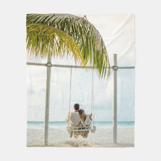 船酔い フリースブランケット (正面)