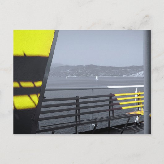 船酔い ポストカード (正面)