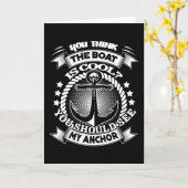 船長おもしろい・船乗り用ことわざ カード (黄色い花)