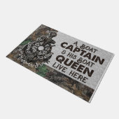 船長と船の女王 ドアマット (アングル)