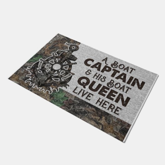 船長と船の女王 ドアマット (アングル)