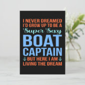 船長になりたい船乗りクルーズ愛好家 サンキューカード (スタンド正面)