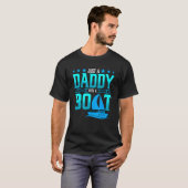 船長のお父さん ボート ポントゥーン Tシャツ (正面フル)
