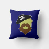 船長のパンひげ クッション (裏面)