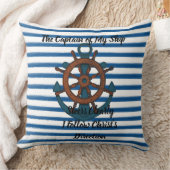 船長の可逆枕 クッション (ブランケット)