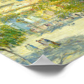 船長の素晴らし通り | Childe Hasssam ポスター (角)