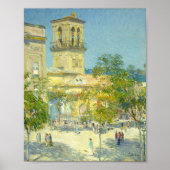 船長の素晴らし通り | Childe Hasssam ポスター (正面)