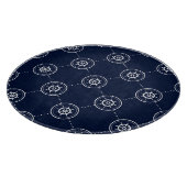 船長の車輪の模様 カッティングボード (角)