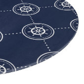 船長の車輪の模様 カッティングボード (角)