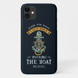 船長を乗せていてごめんなさい iPhone 11 ケース