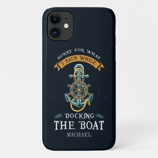 船長を乗せていてごめんなさい Case-Mate iPhoneケース (裏面)