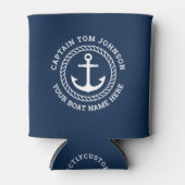 船長カスタム及び船名いかり及びロープ 缶クーラー (正面)