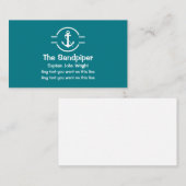 船長名刺 名刺 (正面/裏面)