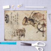 船長旗カリブのの海賊 薄葉紙 (クラフト)